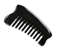 VILLCASE Natural Ox Horn Hair Comb with Anti-static Feature Multi-functional Massage Tool Calms the Mind Portable Pocket Comb for Hair Scalp for Men and Women