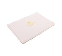 VILLCASE Newborn Certificate Cover PU Birth Certificate Wallet Tear Resistant Document Storage Sleeve for First Papers Lightweight Stylish Design for Travel Home Use