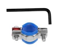 VILLCASE Office Chair Stop Sinking Clamp Tool with Adjustable Height, Black Protector Kit with Hex Wrench and Rubber Pads for Managerial Chairs (Φ25-28Mm)