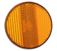 VILLCASE Orange with 6mm Thread Diameter Reflector for Bicycles and Motorcycles Plastic Material, Versatile Use Enhancing Nighttime Driving Safety, for Brake Warning Light and Rear