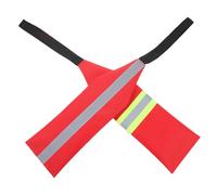VILLCASE Oversize Load Kayak Safety Flags 2Pcs Reflective Tow Flags with Quick Link for Trailer and Outdoor Boat Visibility