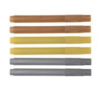 VILLCASE Paint with Marker 6pcs Stone for Tombstone Pen Waterproof Marble and Quick-dry Permanent Precise Restoration for Engraving Repair Cemetery Monuments Surface Letter