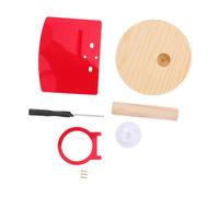 VILLCASE Parrot Intelligence Throwing Plaything Educational Mini Basketball with Bell for Birds Cockatiels Parakeets Lovebirds Training and Brain Development