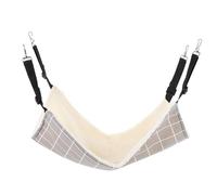 VILLCASE Pet Cat Hammock Hanging Bed Rectangular Cloth Cat Swing Hammock Quick-dry Wide Design Space-saving Pet Sleeping Bed for Basking and Rest