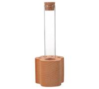 VILLCASE Pet Hair Keepsake Box Base Cat Whisker Holder Small Glass Jar for Cat Hair Memorial Jar Pet Whiskers Container