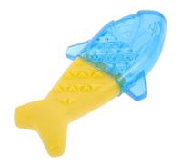 VILLCASE Pet Teether Chew Cooling Freeze Interactive with Freezable Design Teeth Cleaning Tpr Material for Teething Dogs