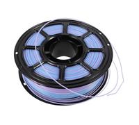VILLCASE Petg Filament Improved Printing Flow 1 Roll 1.75mm with Dual Color Sky Blue and Pink, Glossy Surface Texture, Resists Clogging 1kg Spool for Seasonal Decorations and DIY Projects