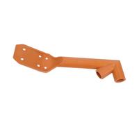 VILLCASE Plastic Gutter Cleaning Scoop Tool Attachment for Roof and Gutter, Multi-Angle Leaf Remover with Quick Leaf Removal Feature, for Home Roof Maintenance and Ground Cleaning