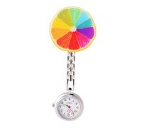 VILLCASE Pocket Clock Alloy Material, Accurate Time Keeping, Light Weight, Colorful Pendant Clock for Doctors and Nurses for Therapists and Professionals in Clinical Settings