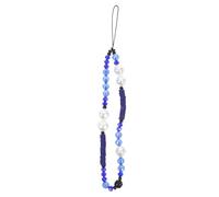 VILLCASE Polymer Clay Pearl Beaded Mobile Phone Strap Anti-Lost Cellphone Wrist Rope Short Beaded Hanging Lanyard for Smartphones in Uk