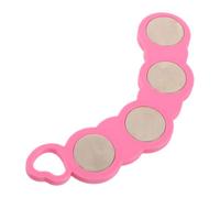 VILLCASE Portable Excellent Absorption, Magnet Material Cat Eye Magnet Tool Acrylic Reduces Resistance , Creative Caterpillar-shaped Design for Nail Art for Travel and DIY Nail Art