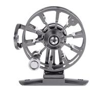 VILLCASE Portable Fishing Reel Metal Silver for Lakes Rivers Beginners | Comfortable Touch, No-gaps Construction, Anti-slip Handle, Portable Design, Experienced Fisher Use