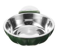 VILLCASE Portable Hanging Pet Bowl for Cats and Dogs Made of Stainless Steel and Plastic, Easy to Clean and Install, Suitable for Cage Feeding and Outdoor Use
