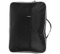 VILLCASE Portable Lyre Harp Storage Bag with Easy Storage and Transportation Black Polyester Carrying Case Compact Music Instrument Pouch for Thumb Piano and Lyre for Travel and Daily Use