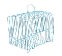 VILLCASE Portable Metal Bird Carrier Cage for Parrots and Budgies Spacious Travel Cage with Secure Wire Design Comfortable Outdoor Habitat for Cockatiels and Small Birds