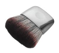 VILLCASE Portable Mini Blush Brush with Flat Head, Soft Fiber Wool and Plastic Handle, Multipurpose Design Gentle the Skin, Sl lectroplated Finish the Go Use and Fitting