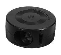 VILLCASE Portable Mini Projector with Built Speaker for Home Entertainment Abs Plastic Compact Travel Projector with Phone Screen Mirroring Function for Indoor