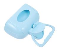 VILLCASE Portable Pet Poop Picker Travel Pet Pooper Scooper Lightweight Abs Dog Waste Station with Bag Dispenser Hole for Trips to The Park Dog Owners