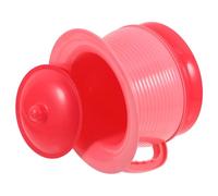 VILLCASE Portable Potty Handle and Lid, Pink Urine Bucket for, Multi-Functional Lidded Chamber Pot and Travel Urinal for and Boys