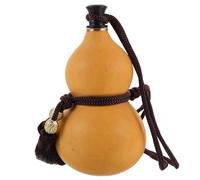 VILLCASE Portable Wine Jar Gourd Drink Container about 150g Capacity without Burrs with Comfortable Touching Feeling for Making Wine and Housewarming Gift