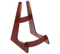 VILLCASE Portable Wooden Guitar Stand with Strong Support for Ukulele and Guitar, Folding Floor Rack with Beautiful Appearance for Home and Shop Display