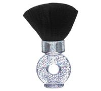 VILLCASE Professional Beard Brush and Broken Hair Removal Neck Duster Brush for Men Manual Shaving and Hair Salon with Glitter Household Barber Grooming Tool