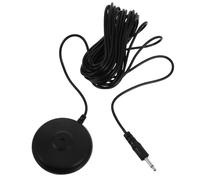 VILLCASE Professional Measurement Microphone with 3.5mm Plug for Audio Calibration and Noise Reduction Technology, Plastic and Metal Build, for Online Teaching and Conference Calls