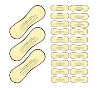 VILLCASE Protective Warning Labels Adhesive for Black PVC 50pcs Swimsuits and Easy to Use Hygiene Stickers Underwear for Shop Owners Selling Swimwear