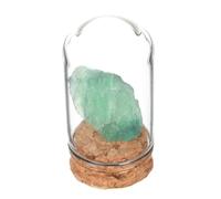 VILLCASE Raw Green Aventurine Crystals for Boys and Girls Collection Light Green Crystal Figurine Balancing Promoting Well-Being Home Decor Educational