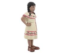 VILLCASE Realistic Plastic Figures Miniature Dollhouse People Model Train Characters with Meticulous Detailing and Global Cultural Attire for Pretend Play and Collectors