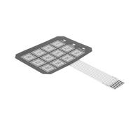 VILLCASE Replacement Electronic Keypad for Safe Box Button Matrix Secure Password Lock Panel for Mailbox Locker Storage Cabinet and School Security Easy Installation Silver Safe Lock