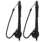 VILLCASE Resistive Touchscreen Stylus Pen with Hard Tip, 2Pcs Digital Pens with Anti-Lost Tether and Base Stand, Compatible with Computers and Tablets, Designed for Pos Use