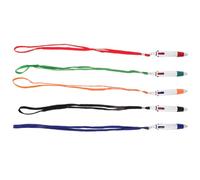 VILLCASE Retractable Ballpoint Pens with Multi-color Ink Back to School 5pcs Fine Workmanship and Sturdy Pp Material, for Office and Home Writing Tasks for Teachers and Classmates