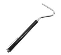 VILLCASE Retractable Stainless Steel Snake Hook for Safe Reptile Handling Extended Catching Tool for Snakes and Reptiles Minimizes Risk of Harm with Comfortable Grip