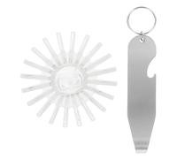 VILLCASE Reusable Coffee Filters Holder Filter Coffee Papers Retainer Retainer Practical Abs Material Unique Paperweight Feature for Travel and Office Use