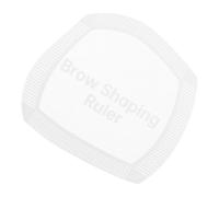 VILLCASE Reusable Eyebrow Shaping Stencil Tool for Precise Brow Mapping and Portable Convenience, Plastic Material for Home Makeup Sessions and Daily Grooming
