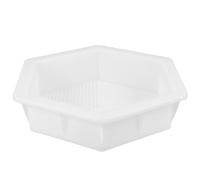 VILLCASE Reusable Hexagon Paving Stone Mold for Concrete Walk Path Maker with Easy Operation, Sturdy Pp Material, for Landscaping Projects and Garden Pavements