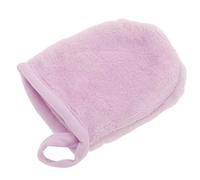 VILLCASE Reusable Makeup Remover Towels Microfiber Glove Shape Wash Cloths Water-only Makeup Removal Easy to Use Purple for Skincare Routine