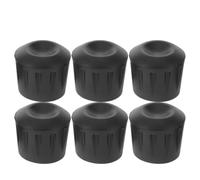 VILLCASE Rubber Speaker Stand Foot Caps Minimise Vibration Transmission Anti-slip 35mm 6pcs Microphone and Guitar Stand Feet Protectors and Reduce Slippage Risks for Studio Work
