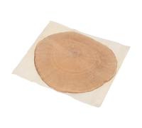 VILLCASE Rustic Wood Veneer Sheets for Clock Making and Woodworking, Natural Oak Material with Smooth Butt Cut Edges, Easy to Glue Handmade Wood Slices for Furniture Restoration and Craft