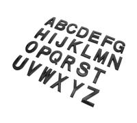 VILLCASE Self Adhesive Alphabet Door Letters A Z Weather Resistant Plastic Plaque Signs for Home Address Apartment Mailbox Indoor and Outdoor Wall Decor and Fade Resistant