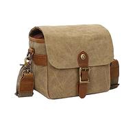 VILLCASE Shockproof Camera Bag Compact Photography Pouch for Accessories Lightweight Waist Bag Durable Canvas Design for Travel and Day Trips