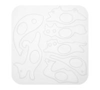 VILLCASE Silicone Cat Thumb Book Page Holder Mold for Resin Casting, Flexible Cartoon Animal Ring Mold that Keeps Pages Open, Reading Accessory for Book Lovers and Craft Enthusiasts