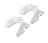 VILLCASE Silicone Eyeglass Nose Pads Anti-Slip Bridge Replacement with Double Screw Design 2pcs and Comfortable Fit Versatile Compatibility for Frames and Eyeglasses