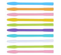 VILLCASE Silicone Mud Mask Stirring Sticks Random Color for Handcrafts and Skincare Applications 10pcs Easy to Use DIY Makeup Tool for Facial Mask Mixing and Body Lotion Mixing