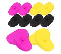 VILLCASE Silicone Protector Ear Covers Designed to Fit the Natural Shape 6 Pairs Heat-resistant Comfortable Fit Ear Shields for Hair Dyeing and Hair Coloring for Salon and Home Use