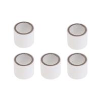 VILLCASE Silk Nail Wrap for Repairing Broken Nail Tips 5pcs Self-adhesive Stickers White Silk Material for Home and Professional Manicure Use
