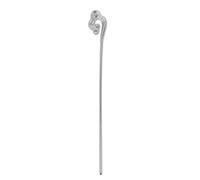 VILLCASE Silver Alloy Cigar Draw Enhancer Needle for Airflow Improvement and Versatile Compatibility 6 Inch Cigar Pick Tool for Smokers