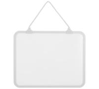 VILLCASE Small Dry Erase White Board White Dry Erase Board 10.6x8.3x0.4inch Removable Hanging Rope Erasable Writing Surface Abs Painted Panel for Office Spaces and Home Decor