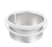 VILLCASE Small Wax Pot Wax Aluminium Warmer Resin Heater Wax Machine for Hair Removal Waxing Machine Hair Wax Warmer Pot Hair Removal Wax Metal Wax Can Tin Liner Aluminum Butter